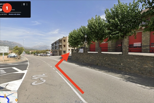 Pas 1 cotxe Casa Gran